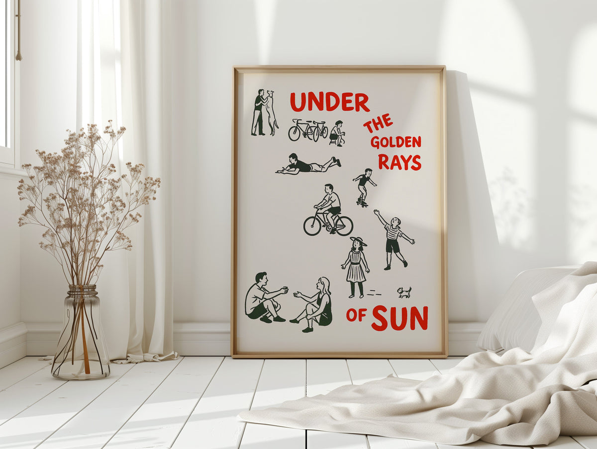 Golden Rays of Joy