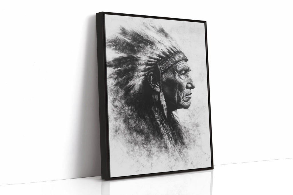 Elder Spirit in Charcoal