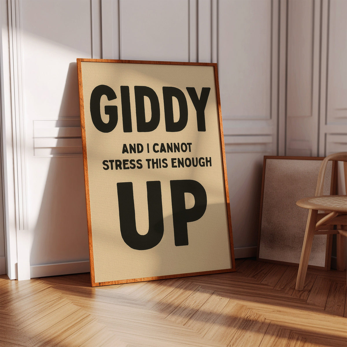 Giddy Up and I Cannot Stress This Enough Cream Edition