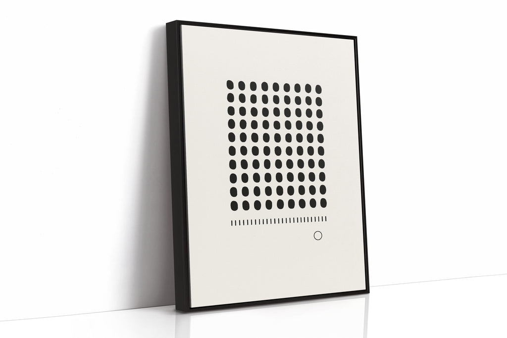 The Ninety-Nine and the One Minimalist Print