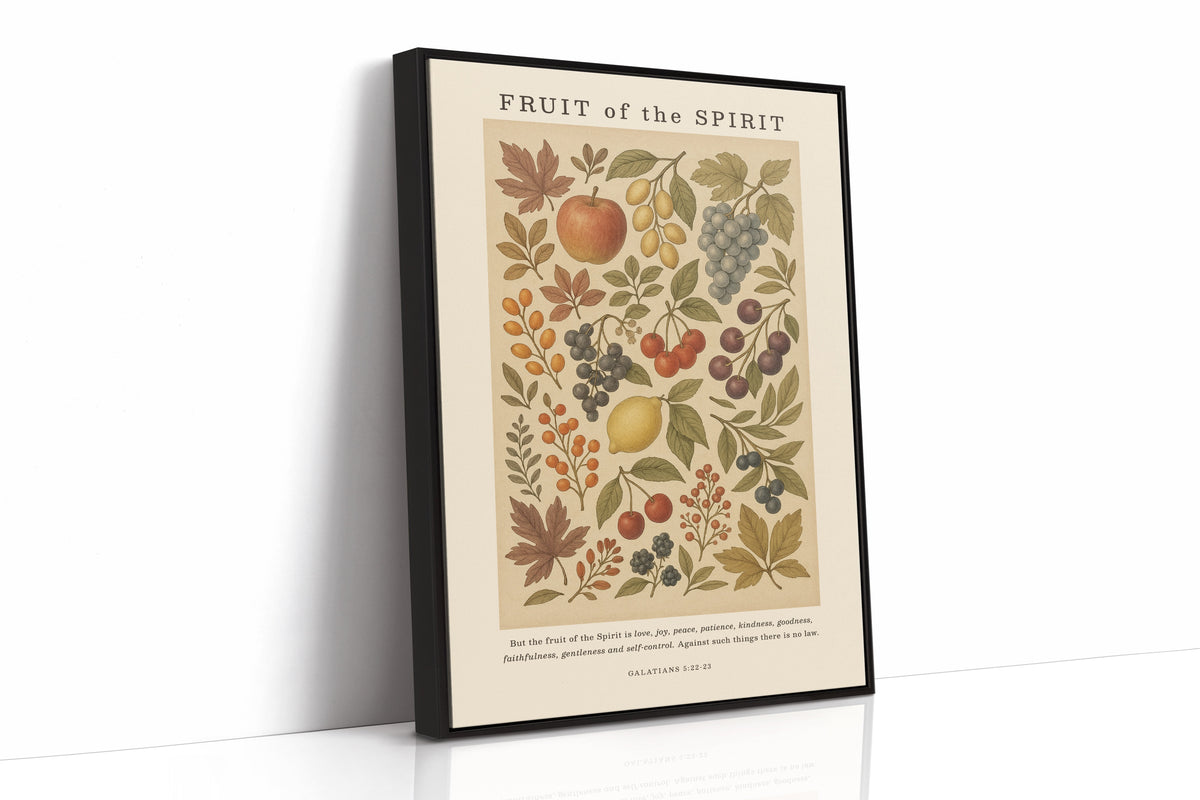 Fruit of the Spirit Botanical Print