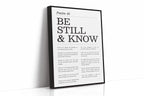 Be Still and Know Psalm 46