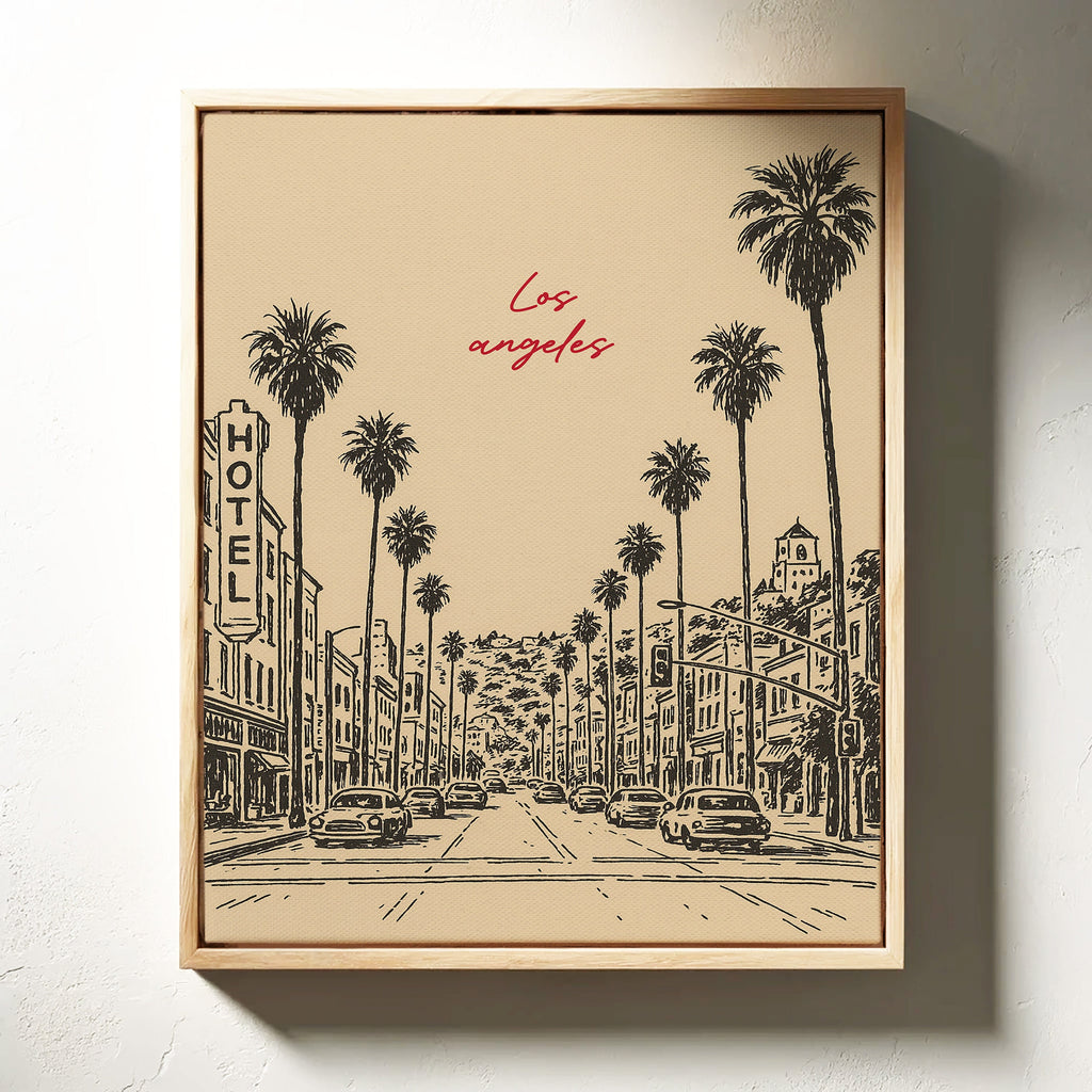 Palms & Pavement – Los Angeles in Ink