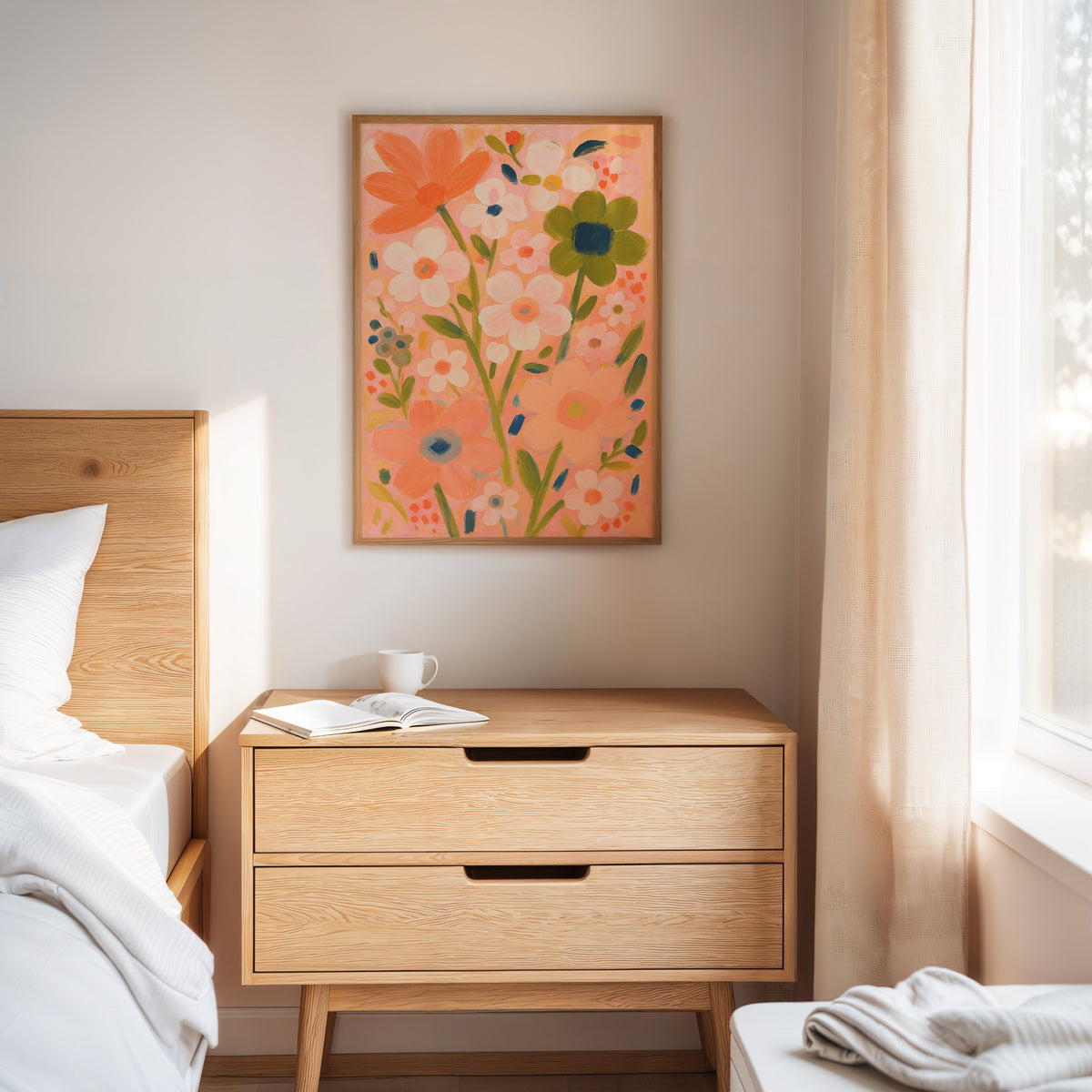 Blush Garden in Full Bloom