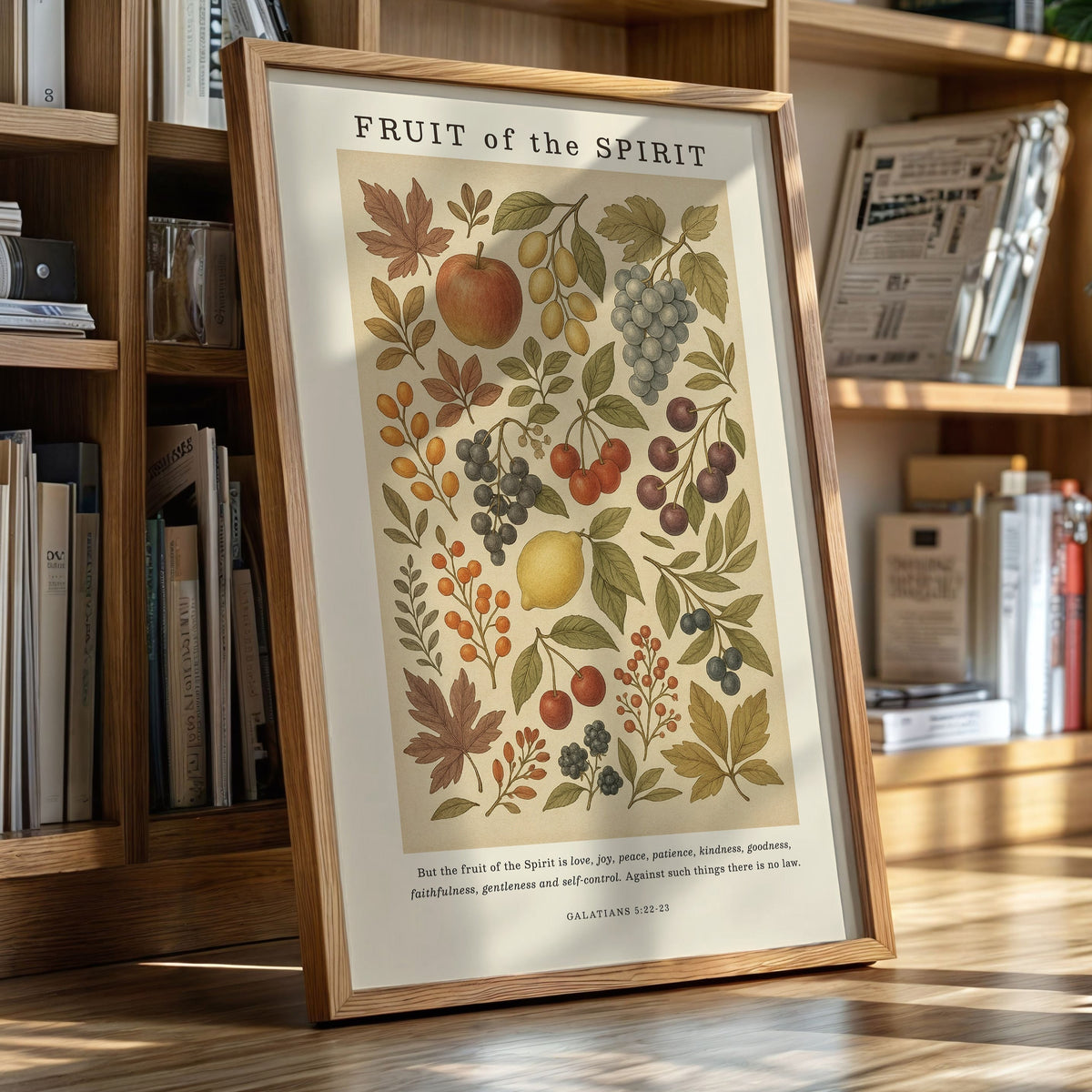 Fruit of the Spirit Botanical Print