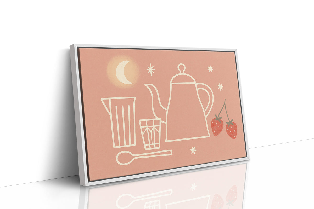 Moonlit Tea and Strawberries