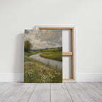 Wildflowers Along the Winding River