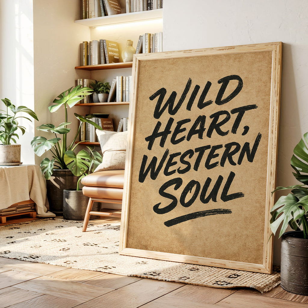 Wild Heart Western Soul Print