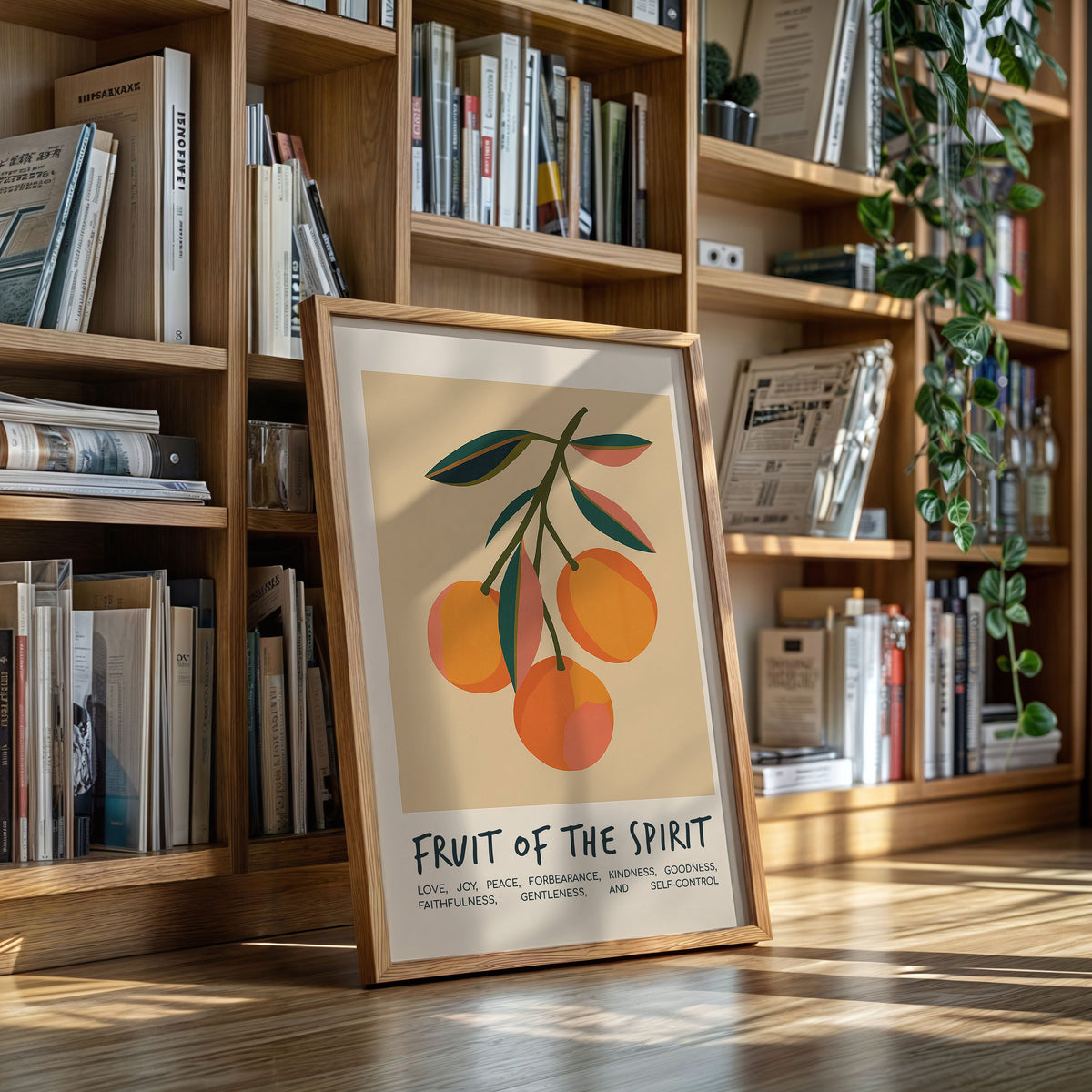 Fruit of the Spirit Citrus Branch Print