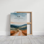 Faith Leads Through the Hills