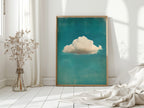 Daydream Cloud Over Turquoise Sky