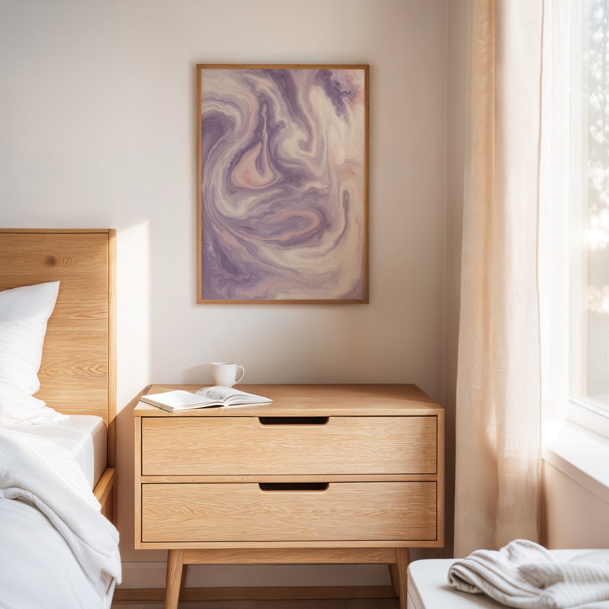 Lavender Dreamscape Swirl