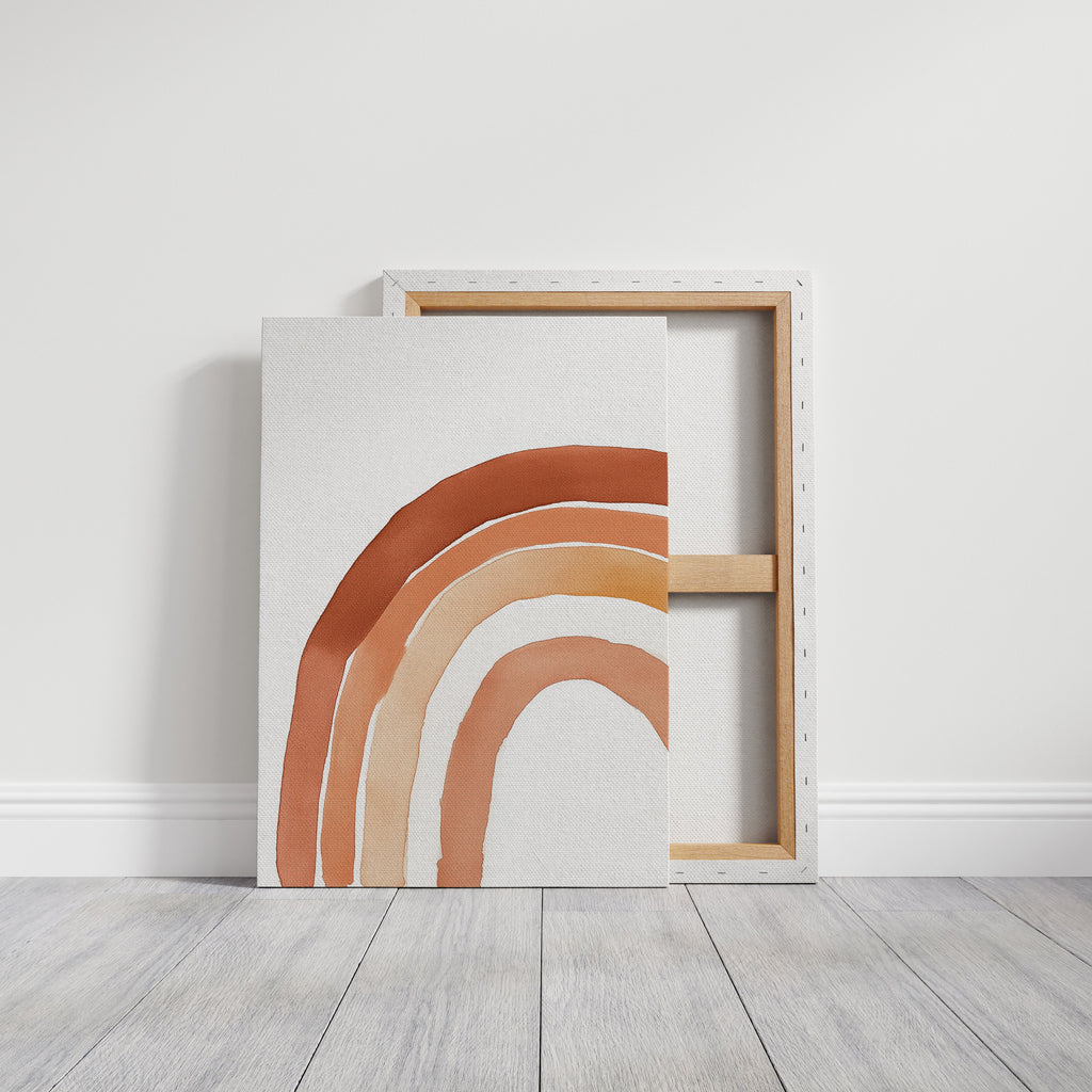 Terracotta Boho Rainbow Arch