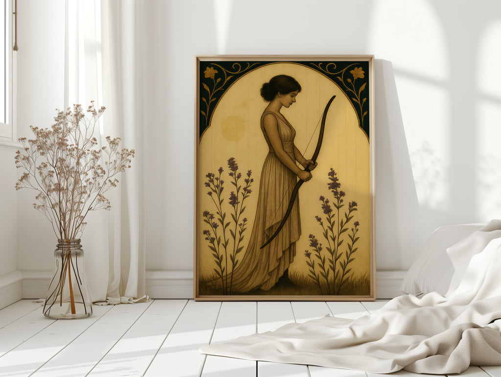 Archer Maiden in Lavender