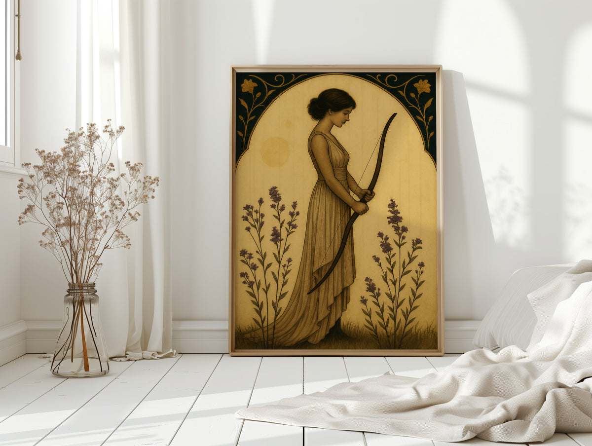 Archer Maiden in Lavender