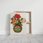 Roses in a Marmite Jar