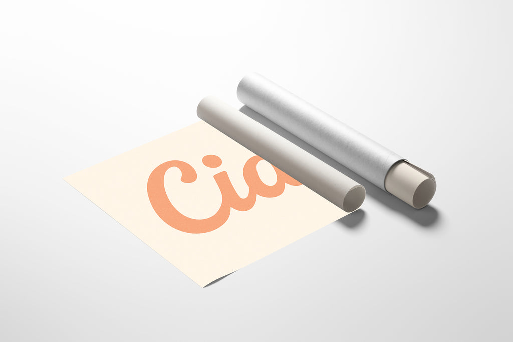 Ciao Retro Wall Art Print