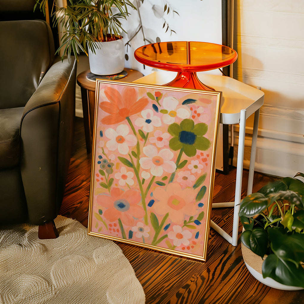 Blush Garden in Full Bloom
