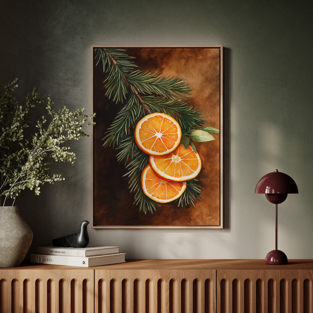 Citrus Meets Evergreen Embrace
