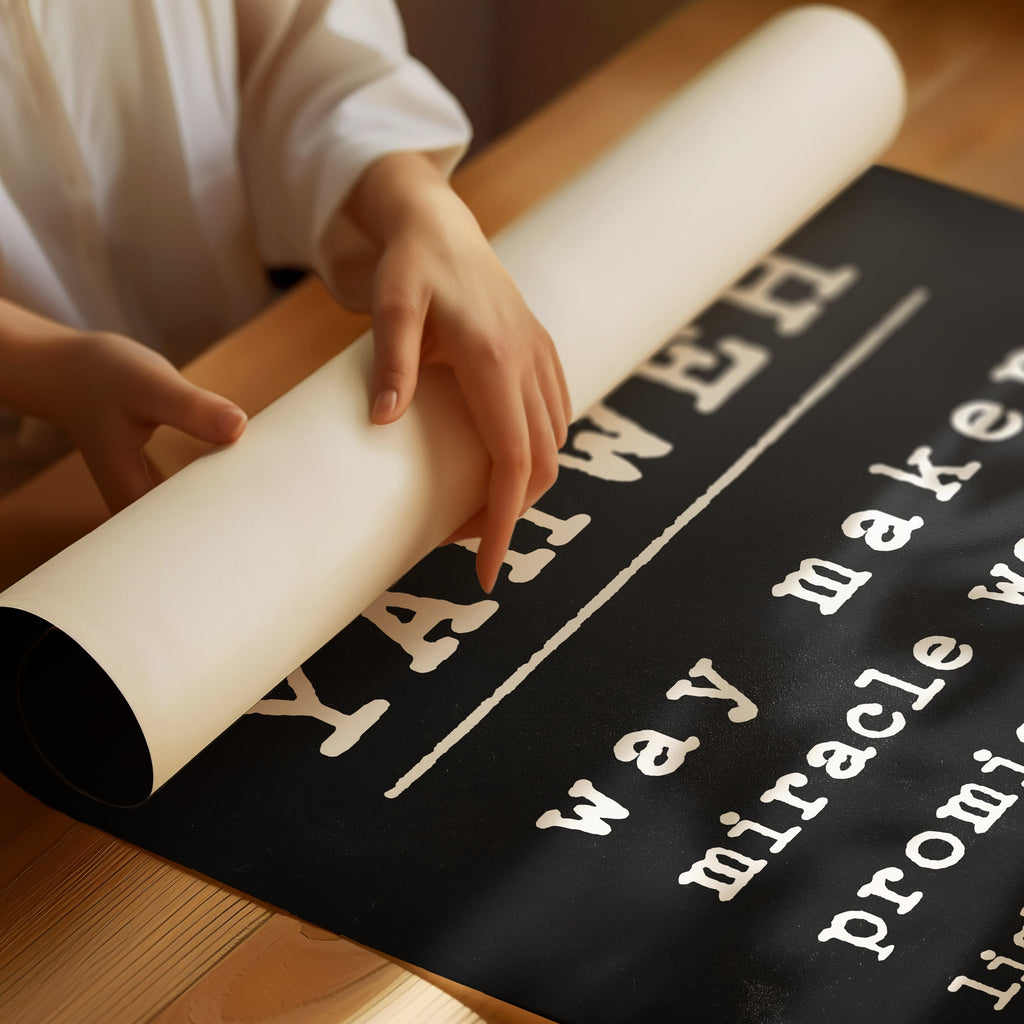 Yahweh Chalkboard Declaration