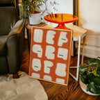 Minimal Shapes on Burnt Orange Grid