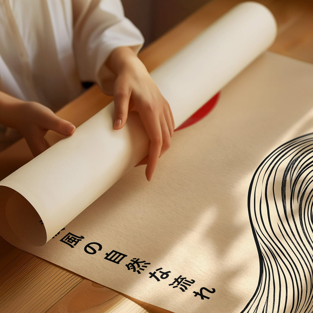 Minimalist Japanese Waves – Timeless Flow of Nature
