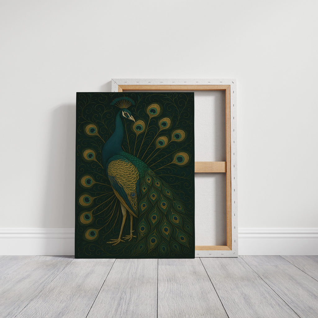 Regal Silence of the Golden Peacock