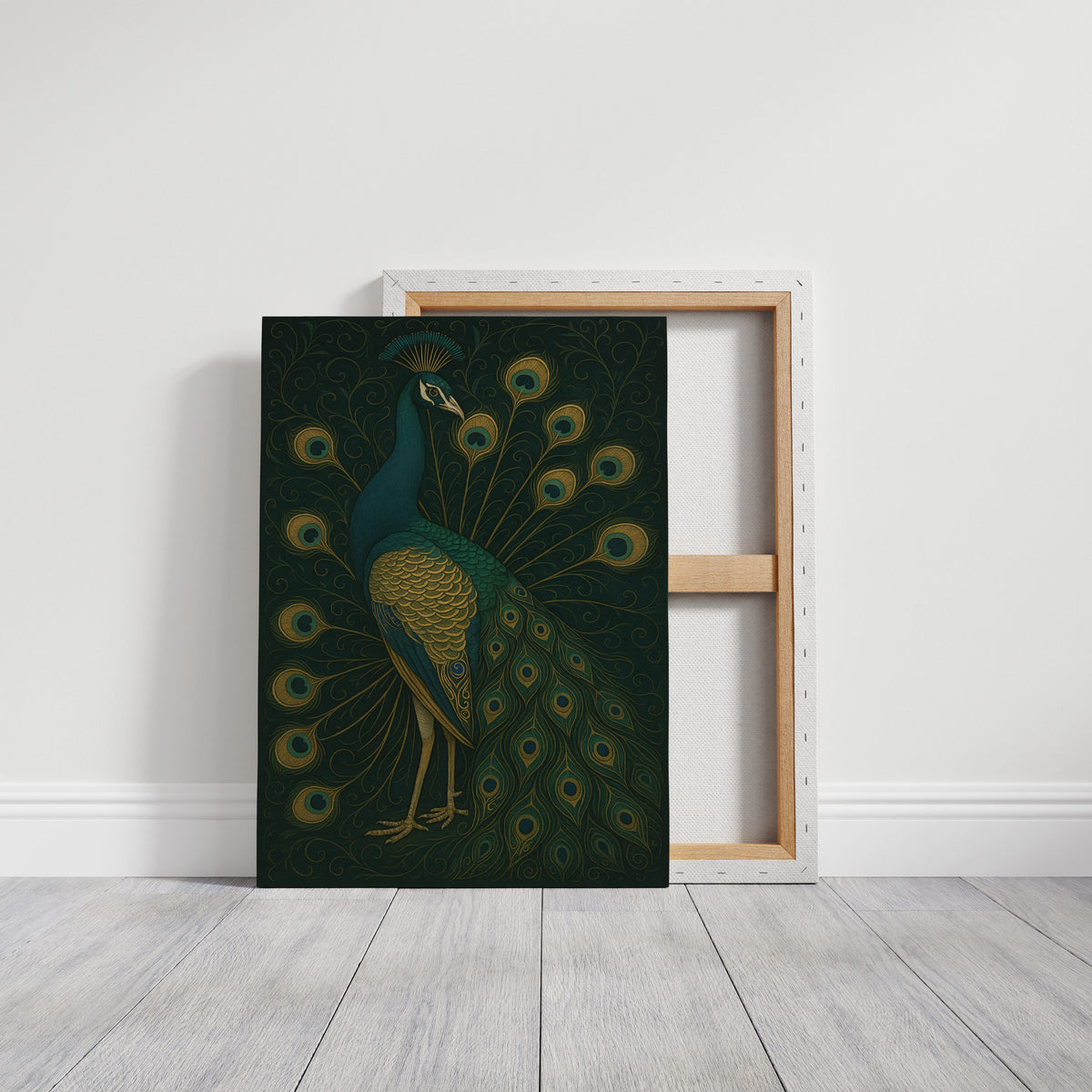 Regal Silence of the Golden Peacock