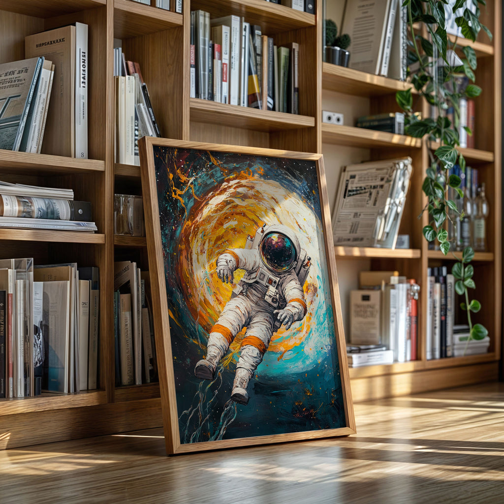 Astronaut in the Colorstorm