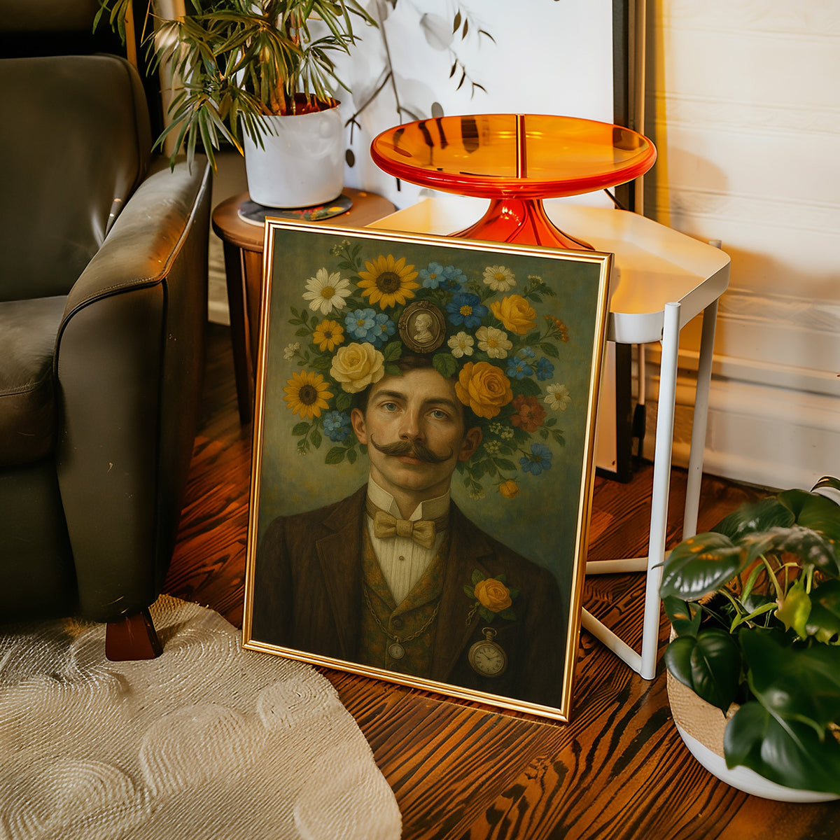 Golden Hour Gentleman in Bloom