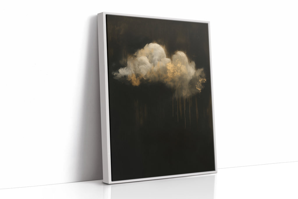 Gold Rain Beneath a Quiet Cloud