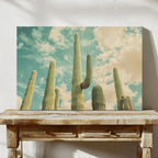Desert Giants Under Dreamy Skies