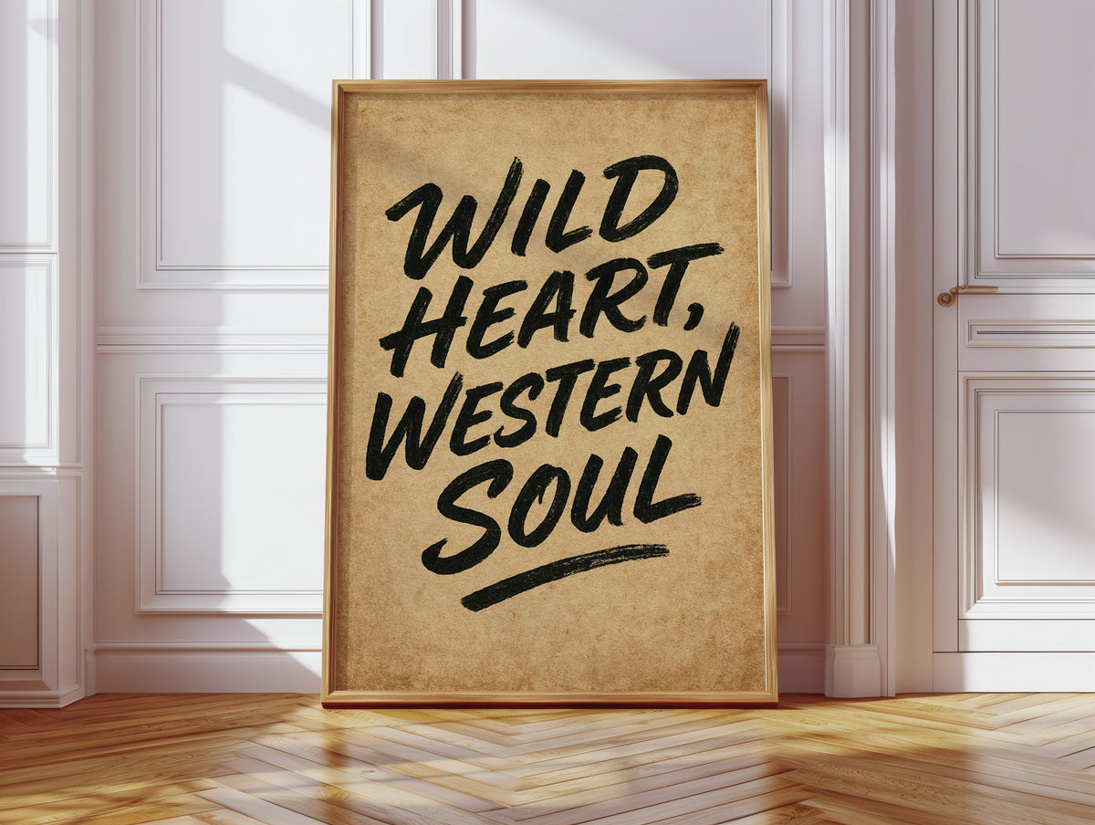 Wild Heart Western Soul Print