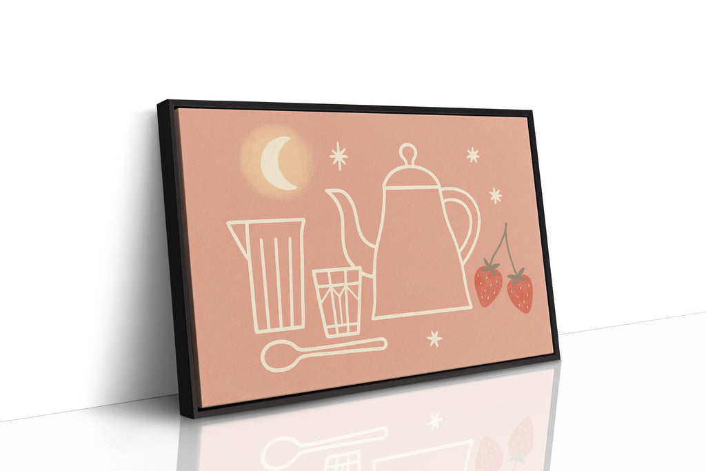 Moonlit Tea and Strawberries