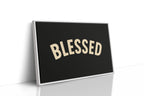 Blessed Minimalist Arch Text Print