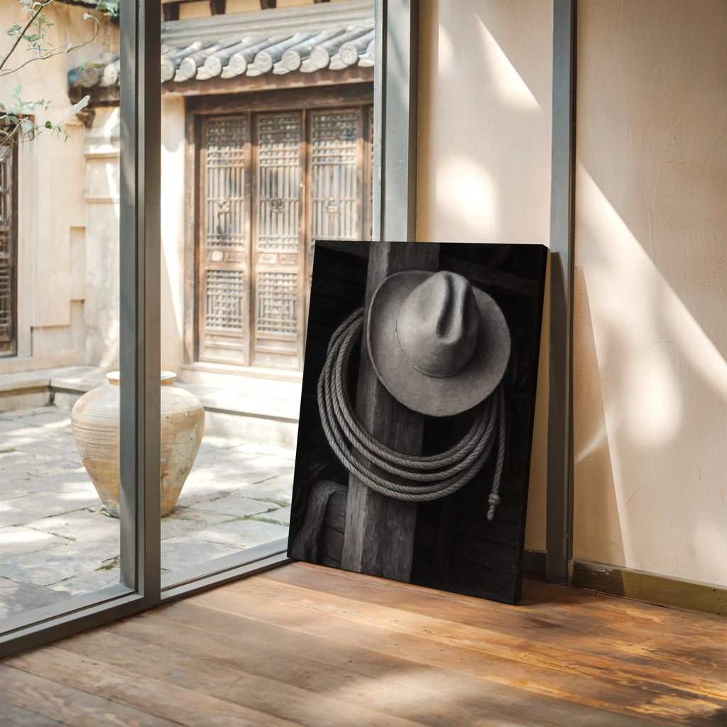 Cowboy Hat and Lasso