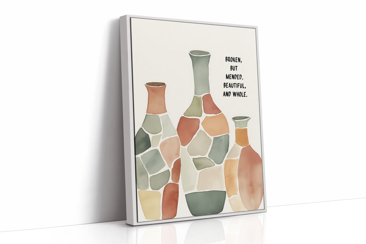 Broken But Mended Pottery Art