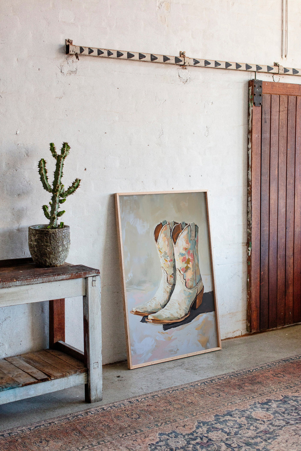 Painted Soles: Floral Cowgirl Boots