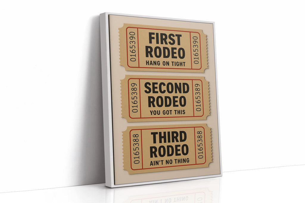 Rodeo Tickets – Life's Little Lessons, Western Style