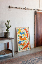 Joyful Nudes in Colorful Flow