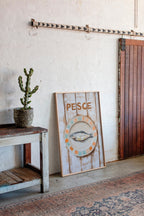 Pesce on Painted Tile Plate