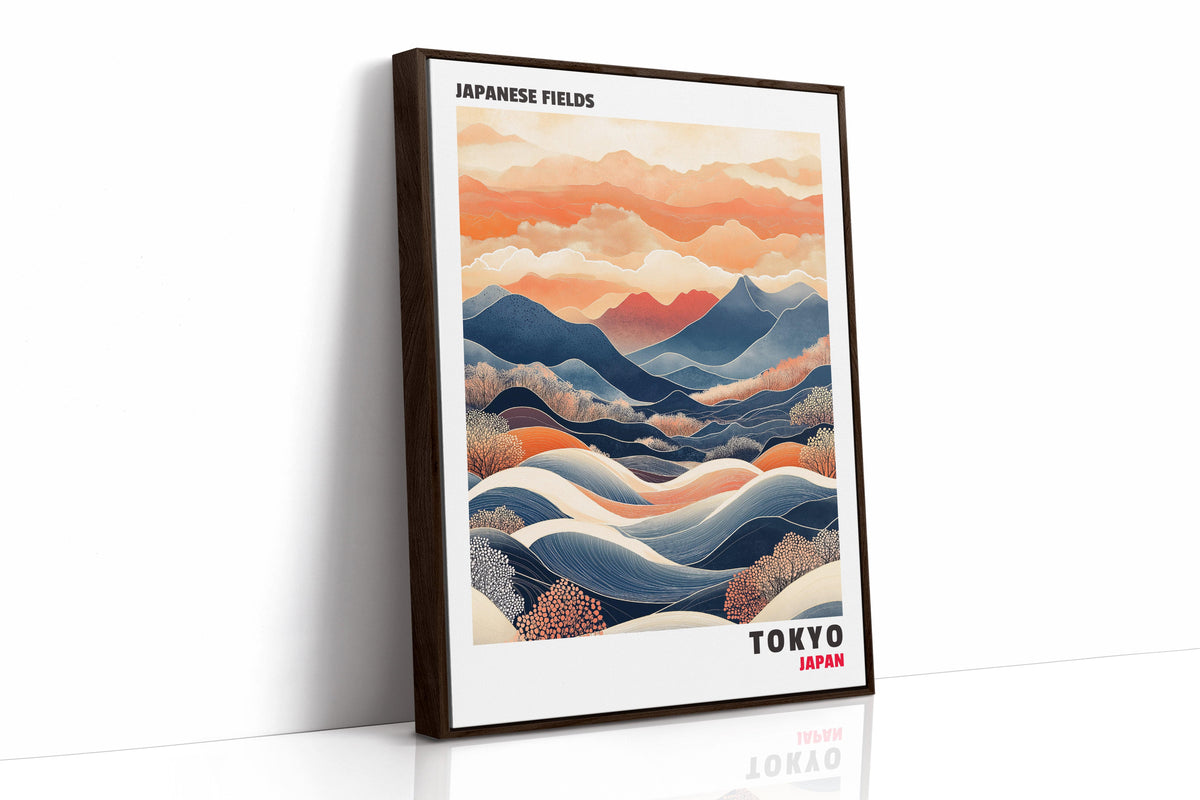 Japanese Fields – A Landscape in Motion