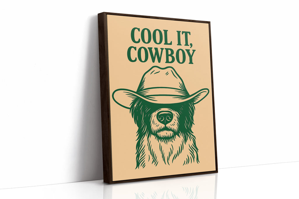 Cool It, Cowboy – Western Sass Meets Doggone Charm