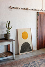 Solar Balance in Black and Gold