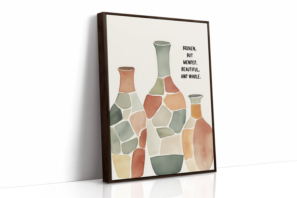 Broken But Mended Pottery Art