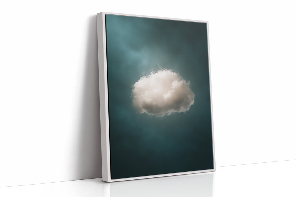 A Single Cloud in Emerald Light