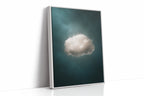 A Single Cloud in Emerald Light