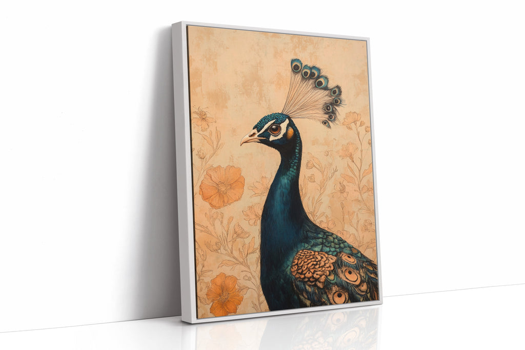 Poise and Petals in Copper and Teal