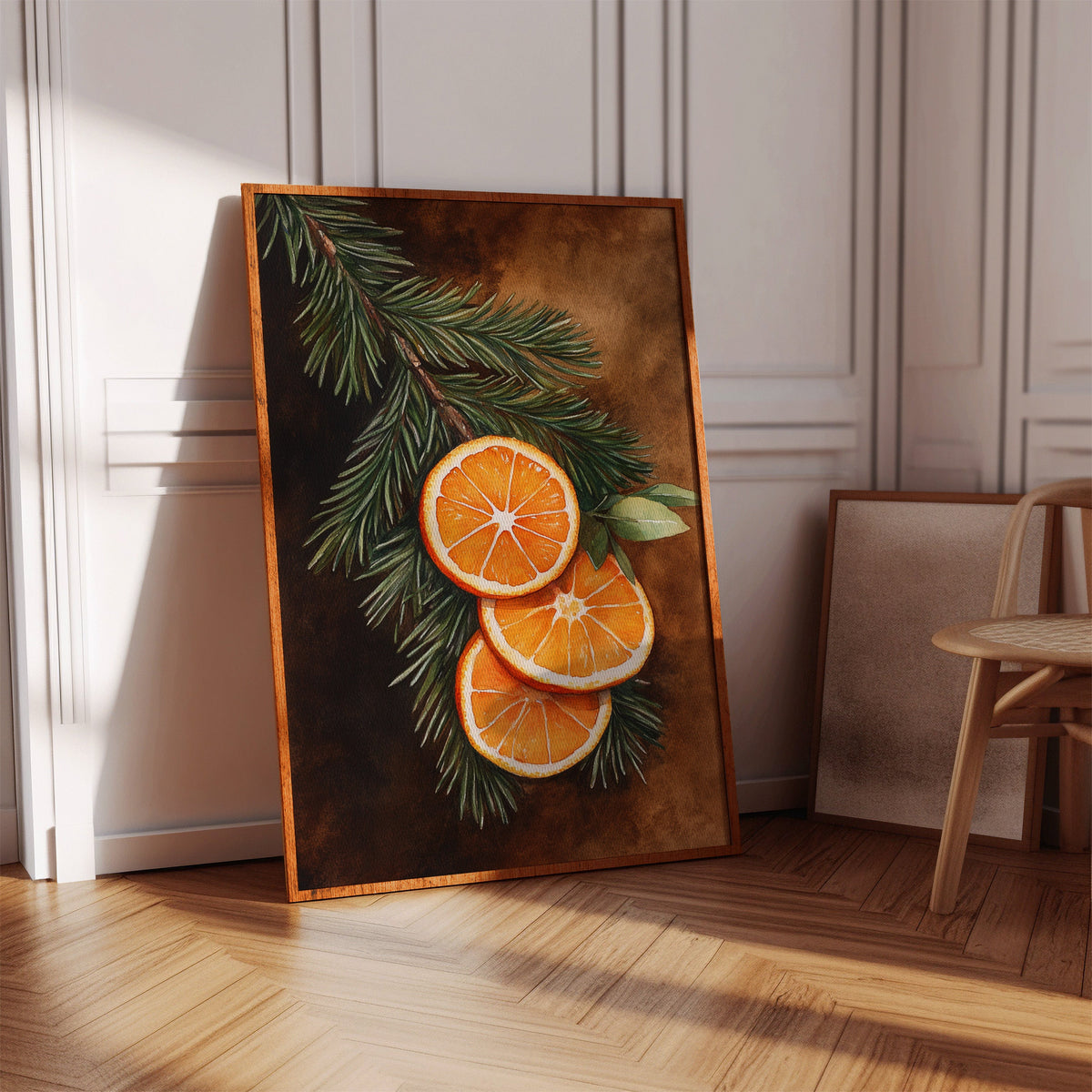 Citrus Meets Evergreen Embrace