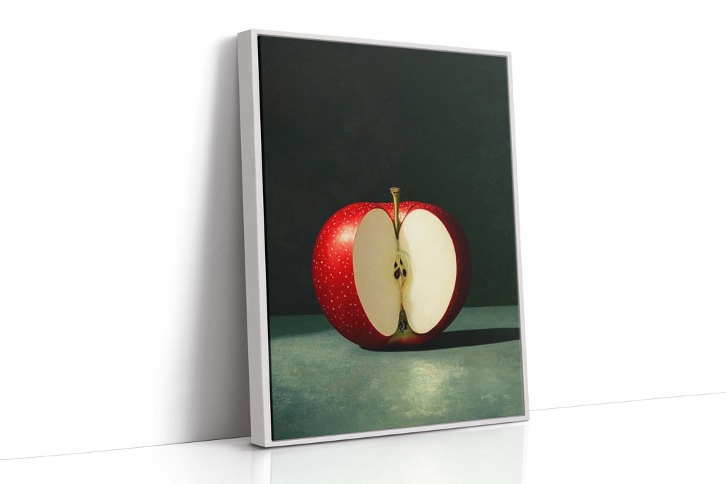 The Apple Divided in Stillness